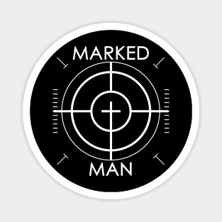 Marked Man Crosshairs Ephesians 1:13 Bible Verse Magnet